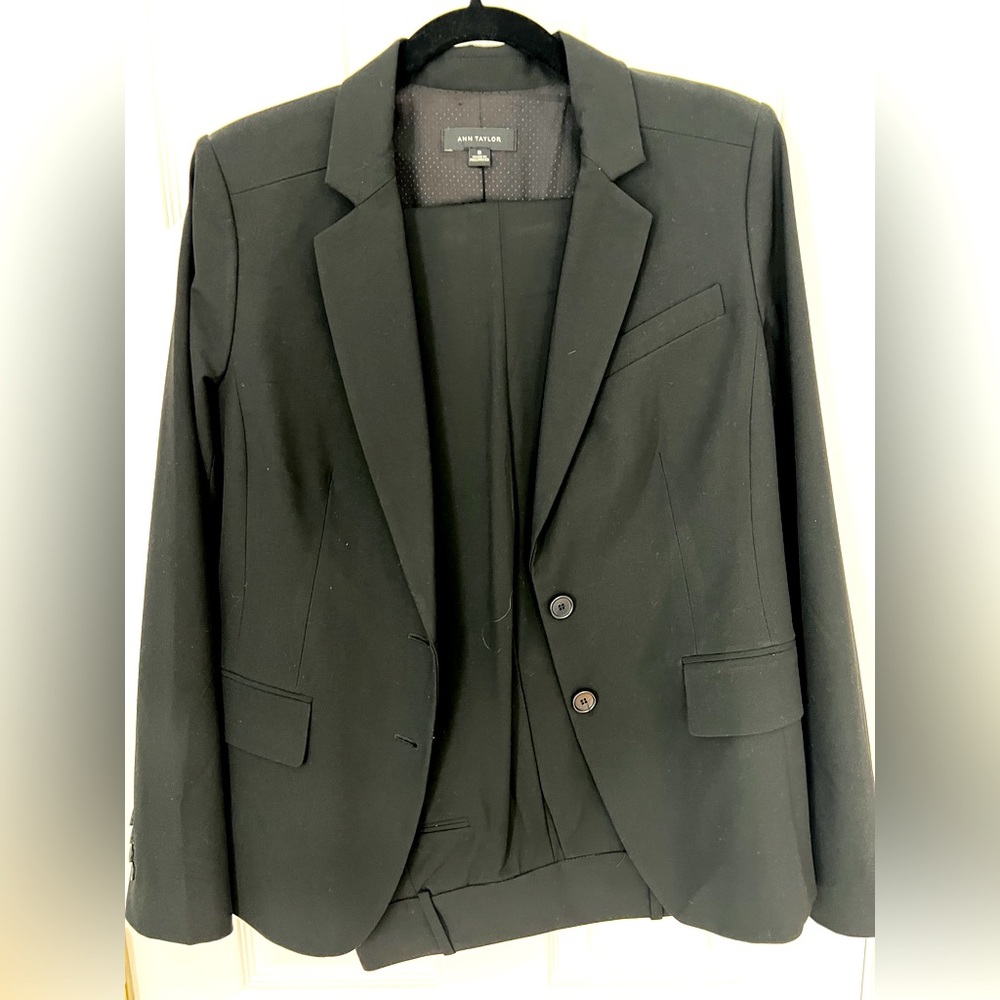 Ann Taylor black suit